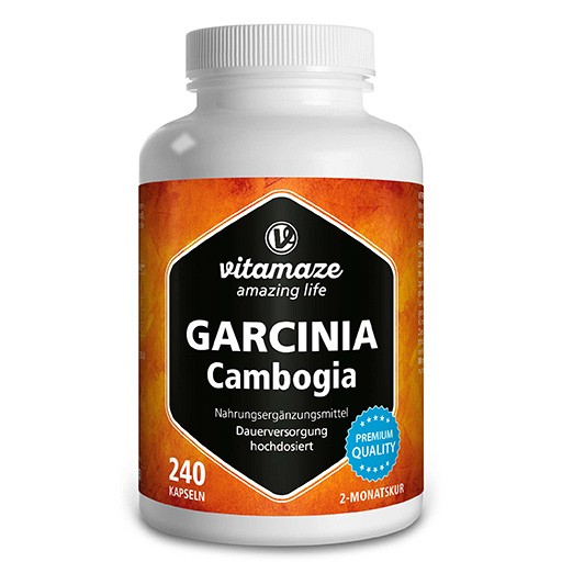 GARCINIA CAMBOGIA+Cholin Kapseln - 240Stk - Für den Darm