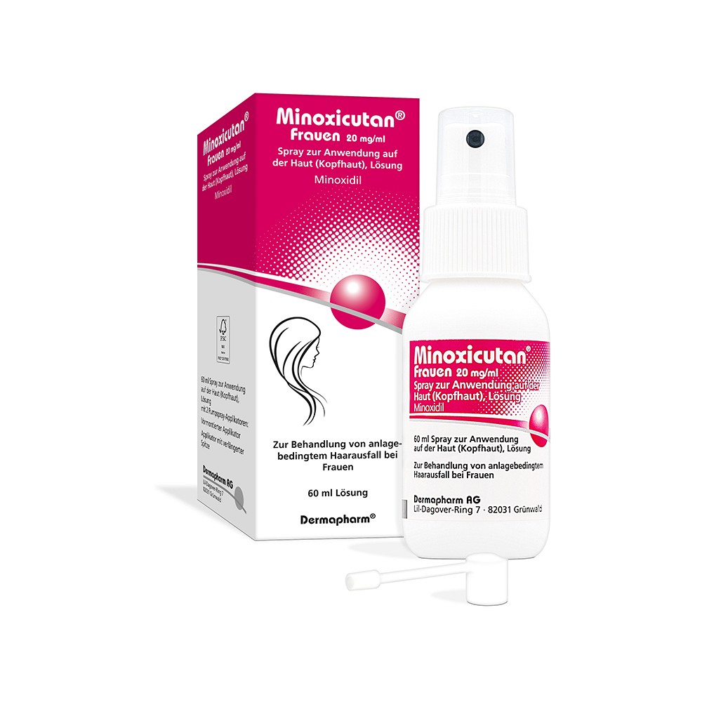 MINOXICUTAN Frauen 20 mg/ml Spray (60 ml)