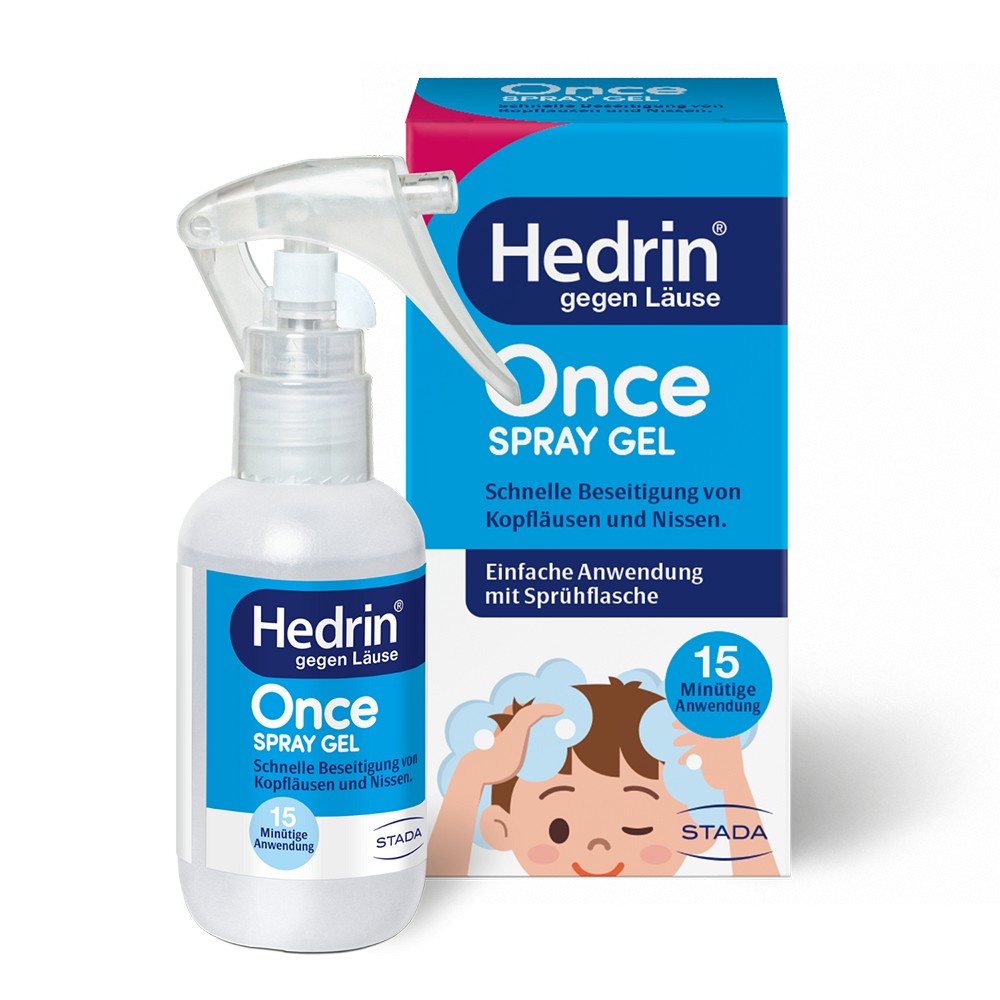 HEDRIN Once Spray Gel - 60ml