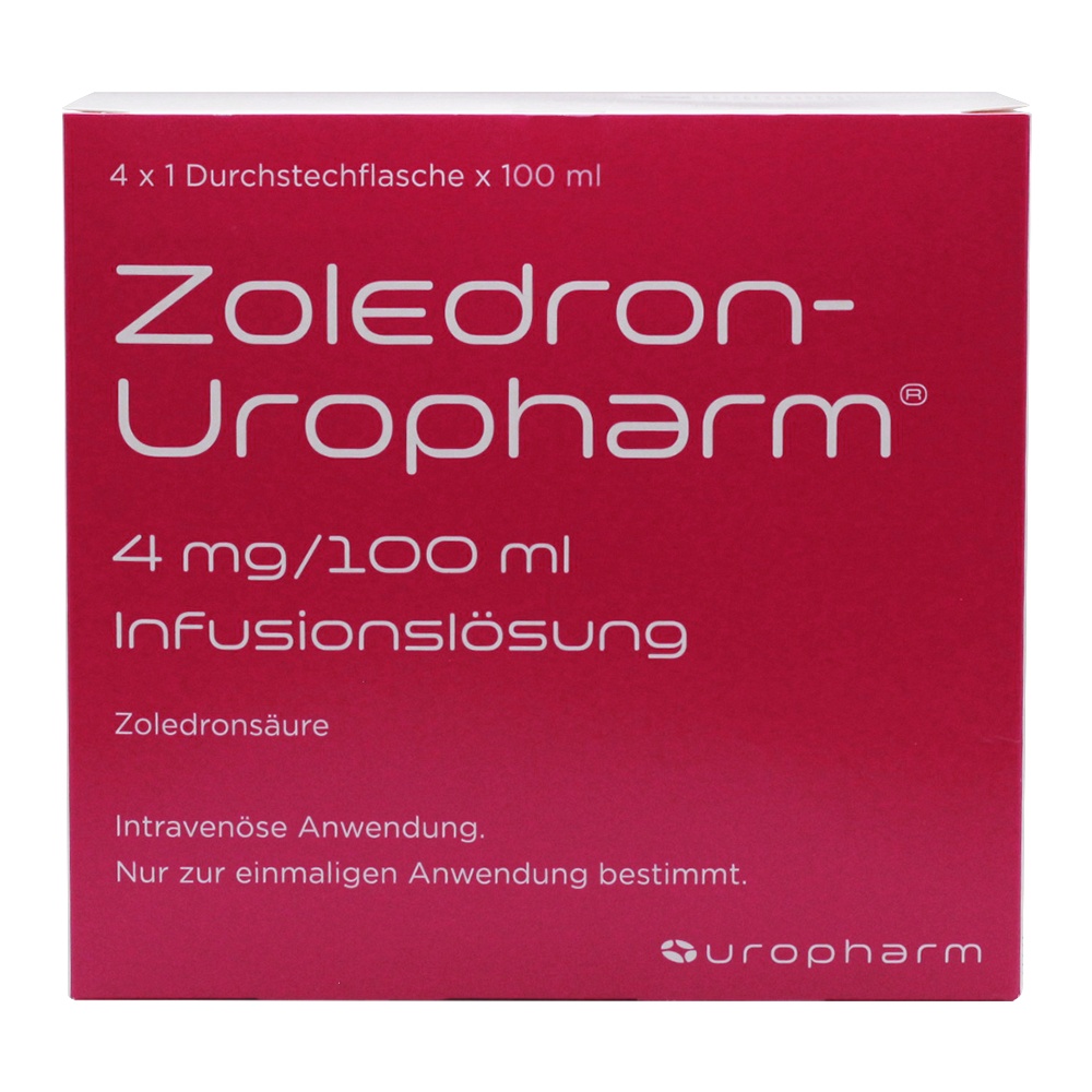 ZOLEDRON-Uropharm 4 mg/100 ml Infusionslösung - 4X100ml