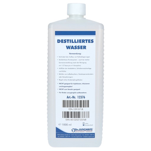 DESTILLIERTES WASSER 1 l Flasche - 1L
