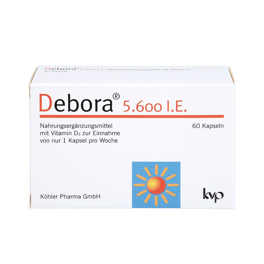 DEBORA 5.600 I.E. Kapseln - 60Stk