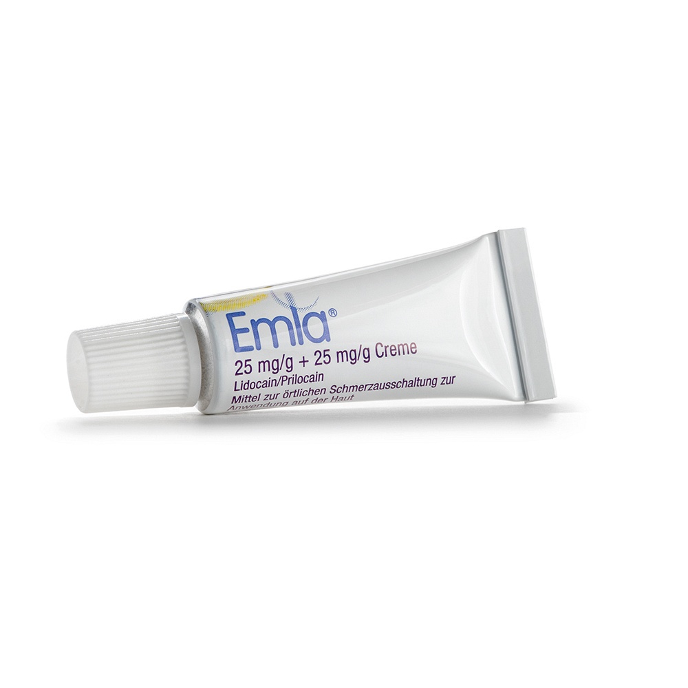 EMLA 25 mg/g + 25 mg/g Creme + 2 Tegaderm Pfl. - 5g