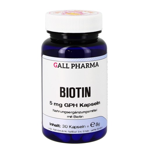 BIOTIN 5 mg GPH Kapseln - 30Stk
