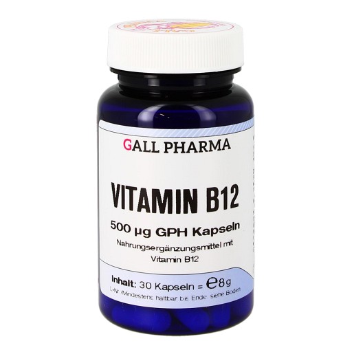 VITAMIN B12 500 µg GPH Kapseln - 30Stk