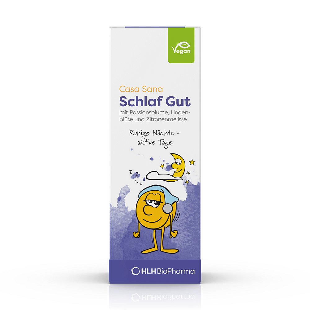 CASA SANA Schlaf Gut Tropfen zum Einnehmen - 30ml - Beruhigung & Schlaf