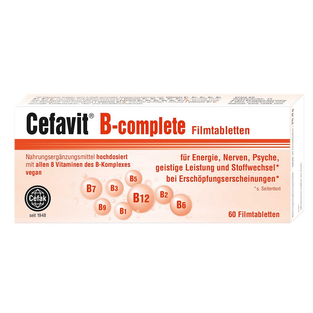 CEFAVIT B-complete Filmtabletten - 60Stk