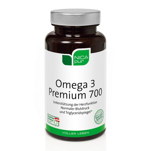 NICAPUR Omega 3 Premium 700 Kapseln - 60Stk