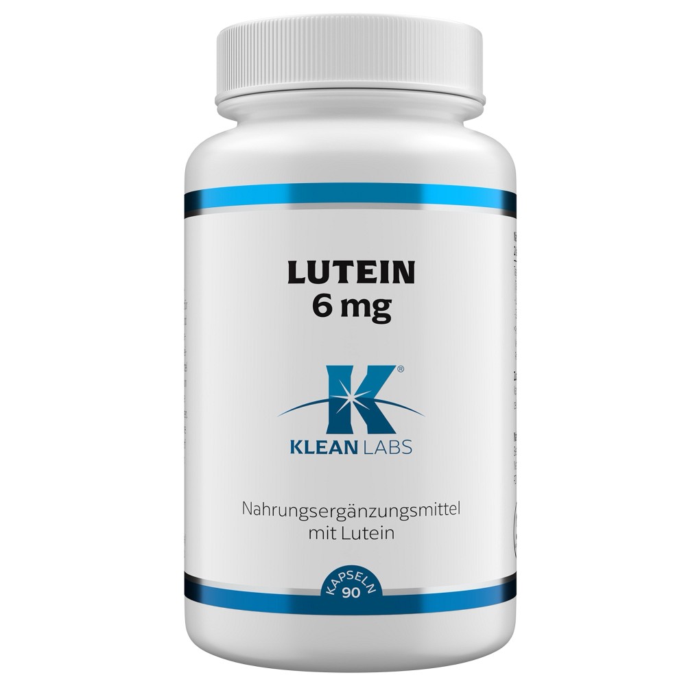 LUTEIN 6 mg KLEAN LABS Kapseln - 90Stk
