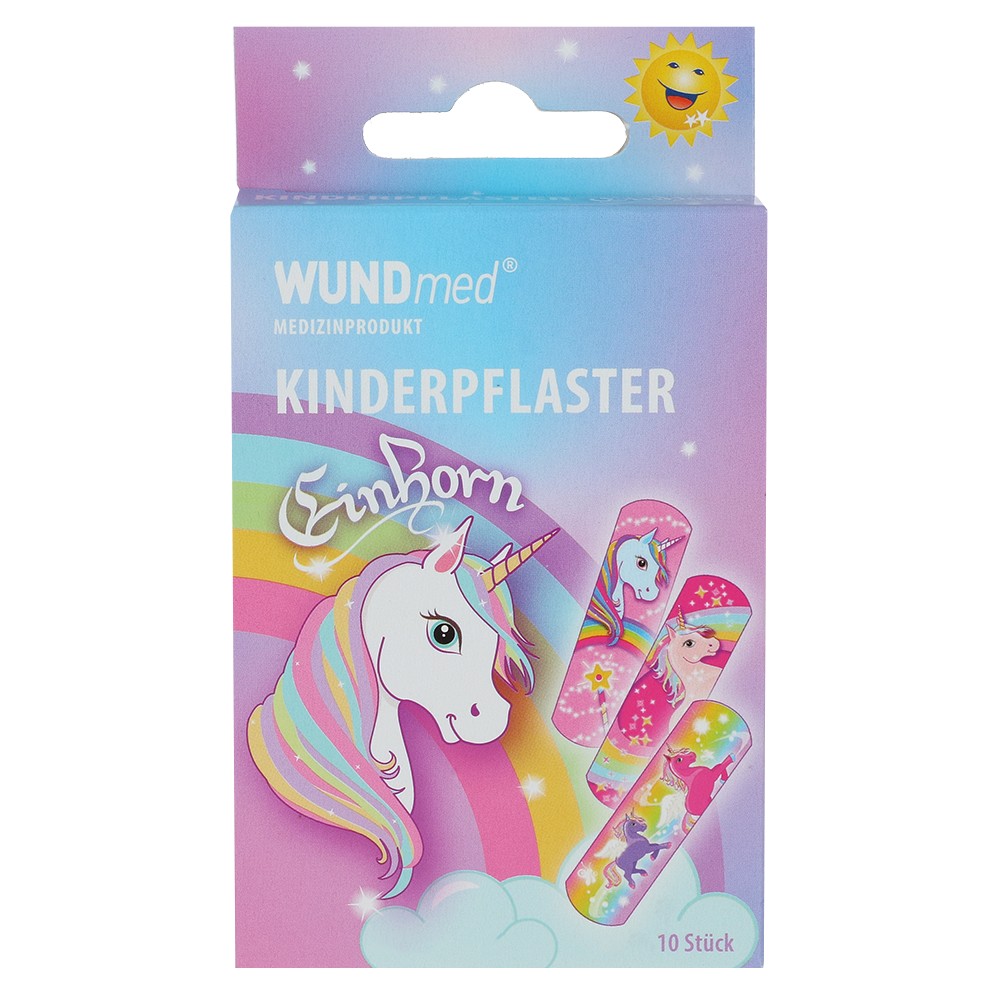 KINDERPFLASTER Einhorn - 10Stk