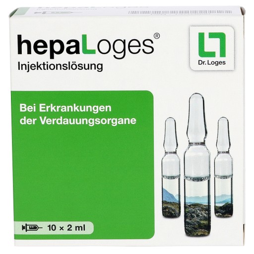 HEPALOGES Injektionslösung Amp. - 10X2ml