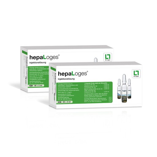 HEPALOGES Injektionslösung Amp. - 100X2ml