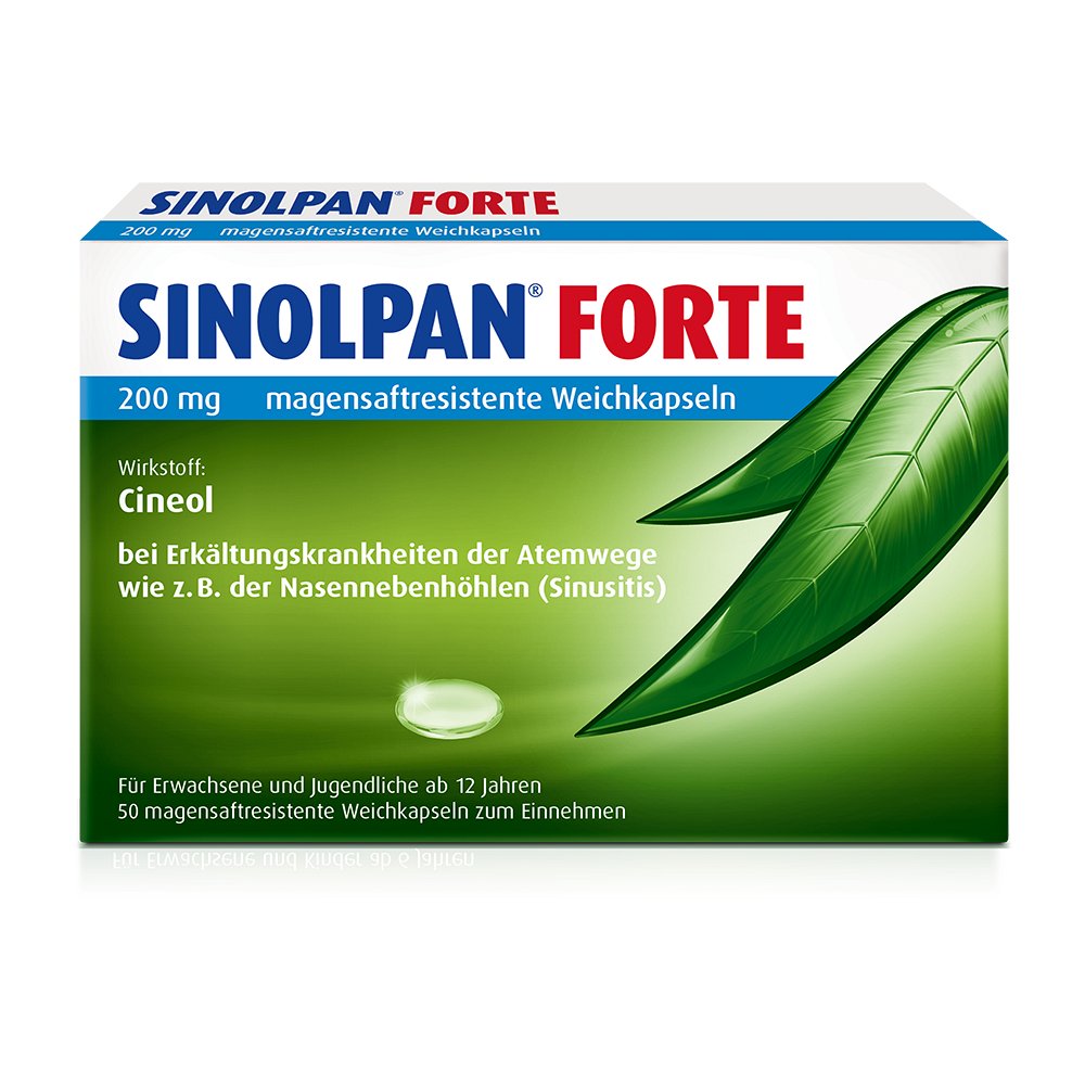 SINOLPAN forte 200 mg magensaftres.Weichkapseln - 50Stk - Sinolpan