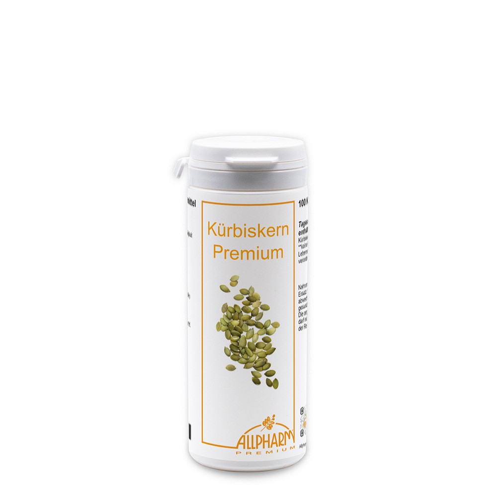 KÜRBISKERN ALLPHARM Premium Kapseln - 100Stk