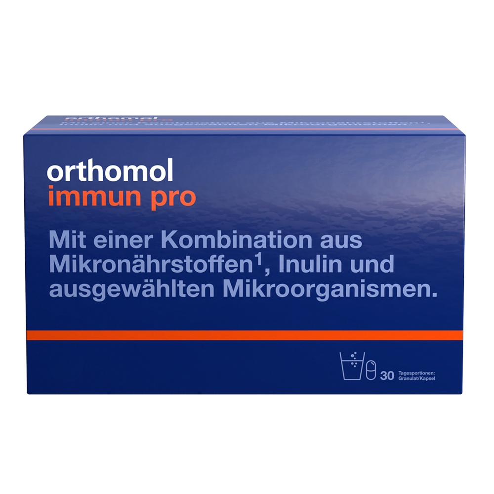 ORTHOMOL Immun pro Granulat/Kapseln Kombipack. - 30Stk - Immunsystem