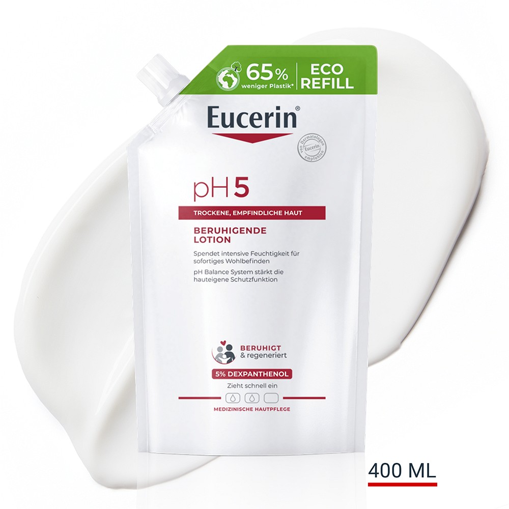 EUCERIN pH5 Lotion empfindliche Haut Nachfüll - 400ml - Empfindliche Haut