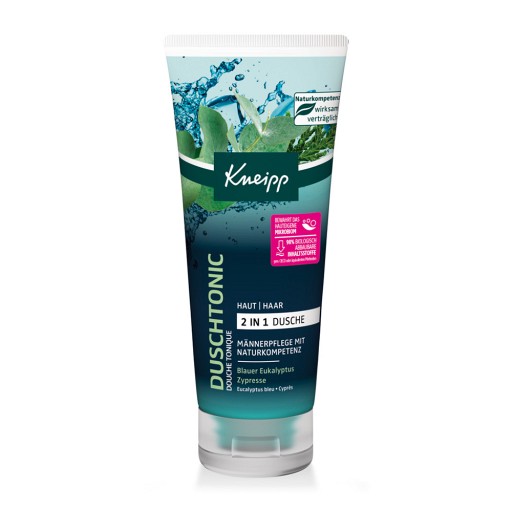 KNEIPP Dusch-Tonic Männ.2in1 blau.Eukalyp.&Zypres. - 200ml - Männer
