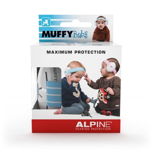 ALPINE MUFFY Ohrenschützer Baby blau - 1Stk