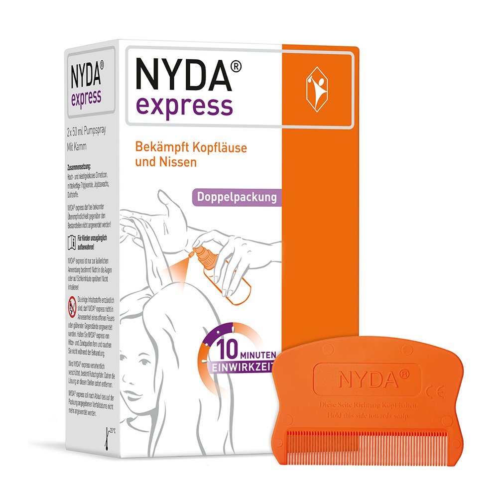 NYDA express Pumplösung - 2X50ml - NYDA