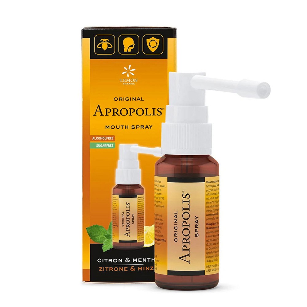 PROPOLIS SPRAY Zitrone & Minze APROPOLIS - 30ml - Erkältung