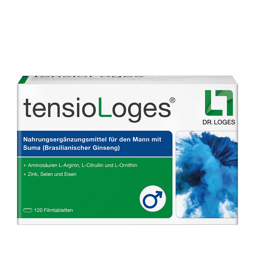 TENSIO LOGES Filmtabletten - 120Stk - Für Ihn