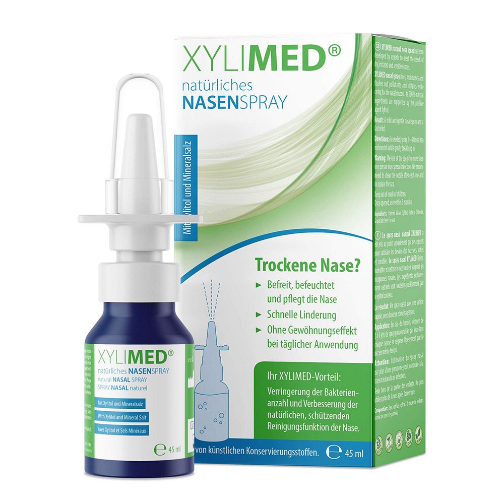 MIRADENT Xylimed natürliches Nasenspray - 45ml - Erkältung