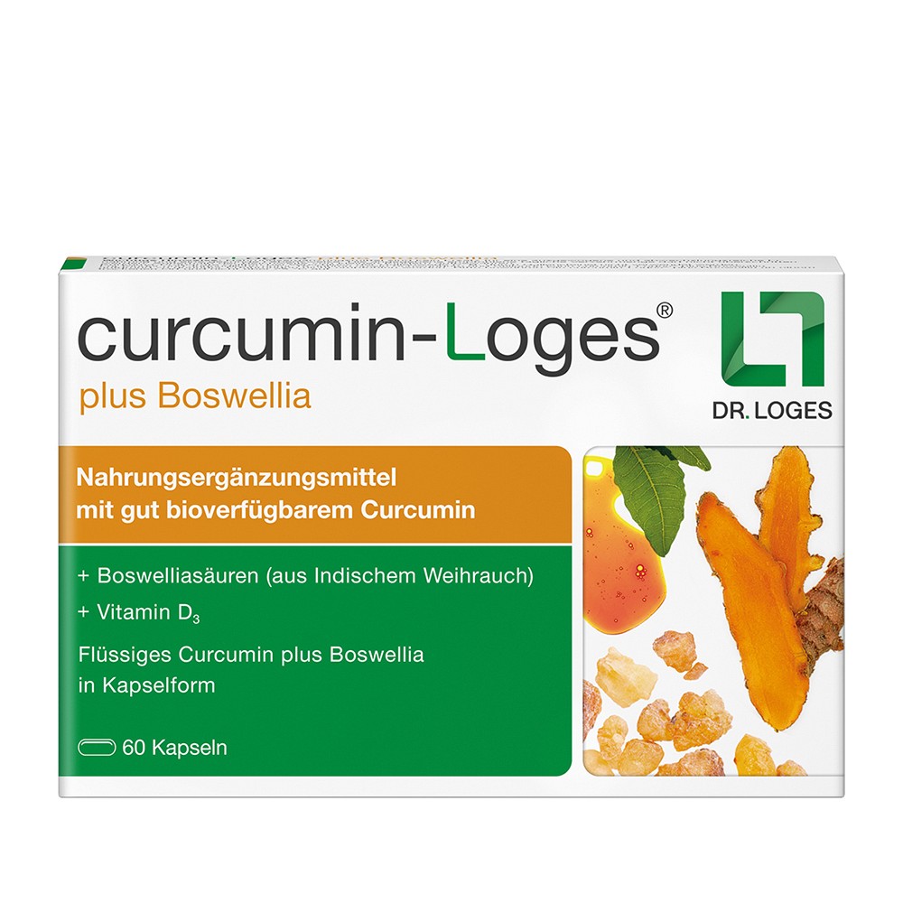 CURCUMIN-LOGES plus Boswellia Kapseln - 60Stk - Nahrungsergänzung