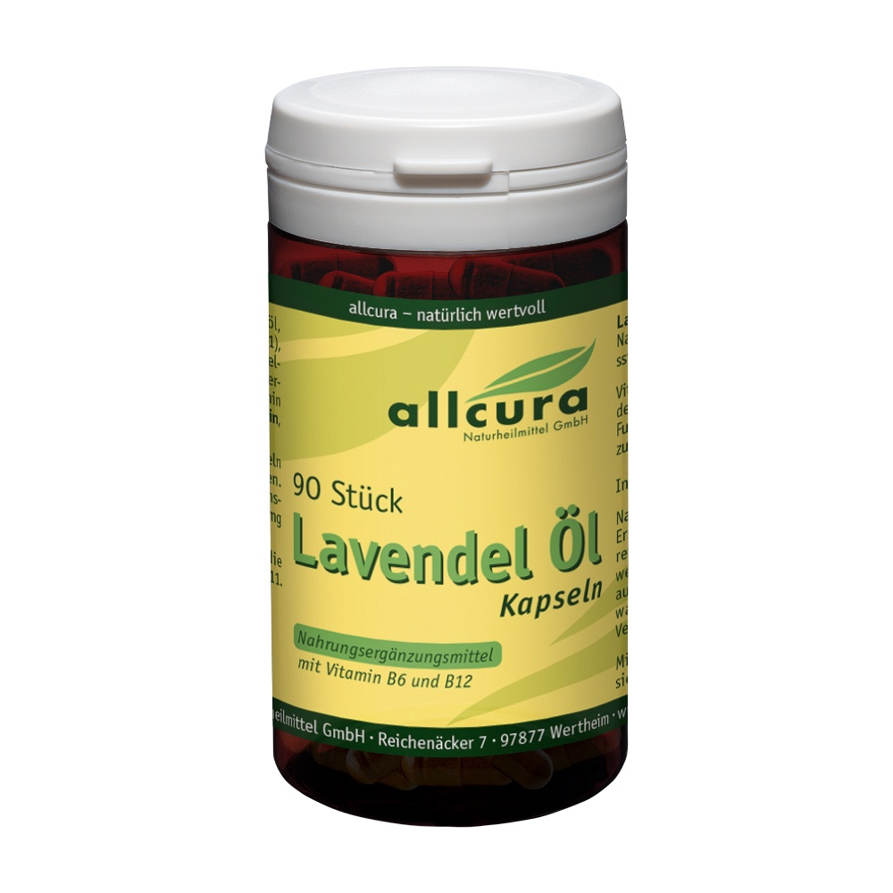 LAVENDEL ÖL Kapseln - 90Stk