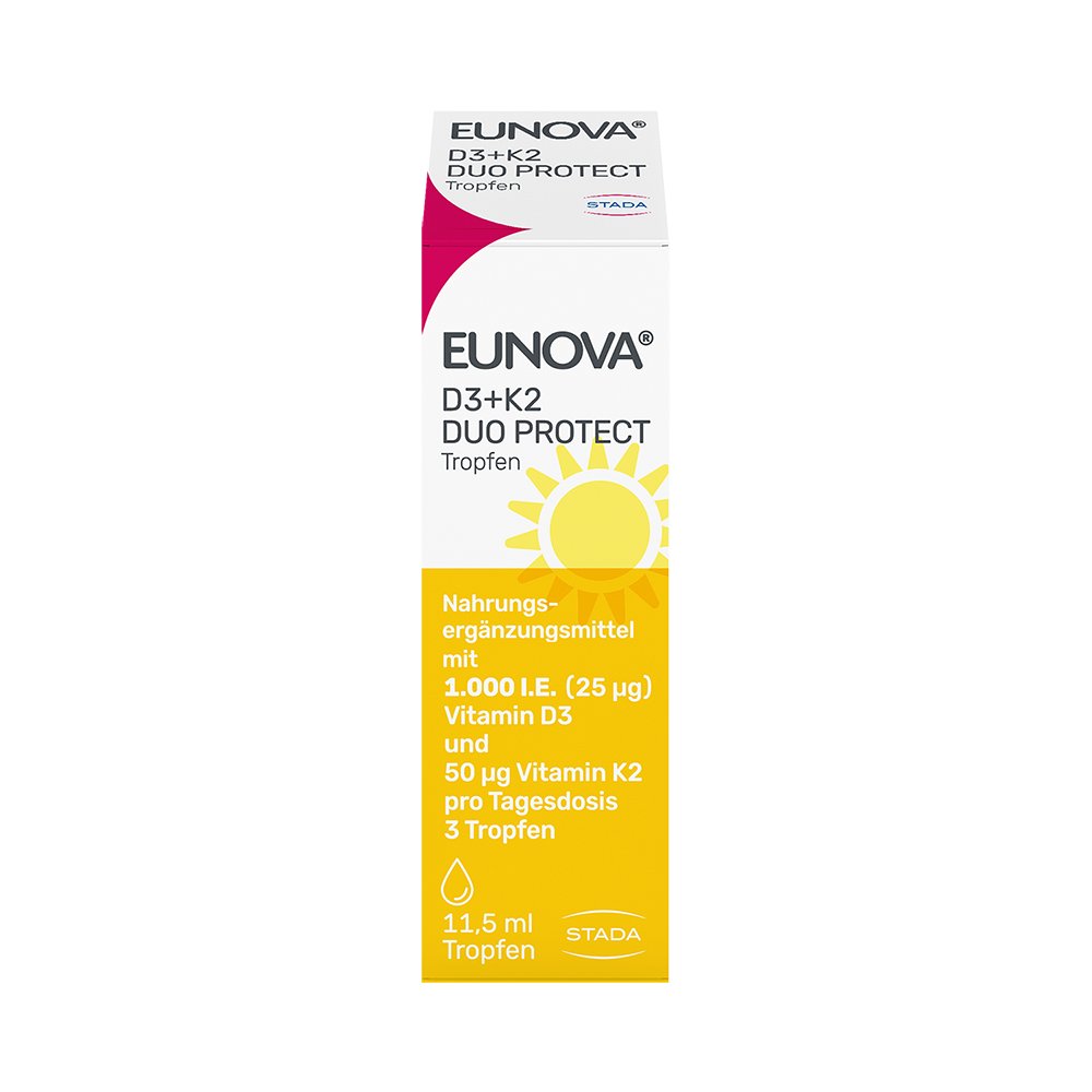 EUNOVA DuoProtect D3+K2 1000 I.E./50 µg Tropfen - 11.5ml
