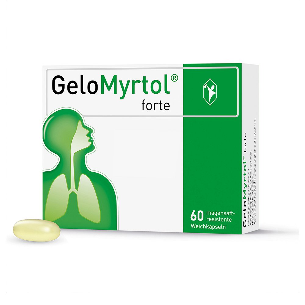 GELOMYRTOL forte magensaftresistente Weichkapseln - 60Stk - GeloMyrtol forte
