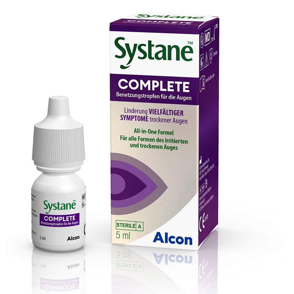 SYSTANE COMPLETE Benetzungstropfen für die Augen - 5ml - Allergien