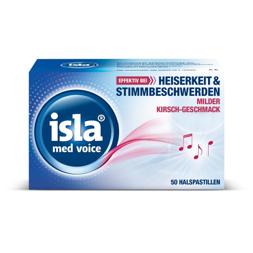 ISLA MED voice Pastillen - 50Stk - MHD Ware