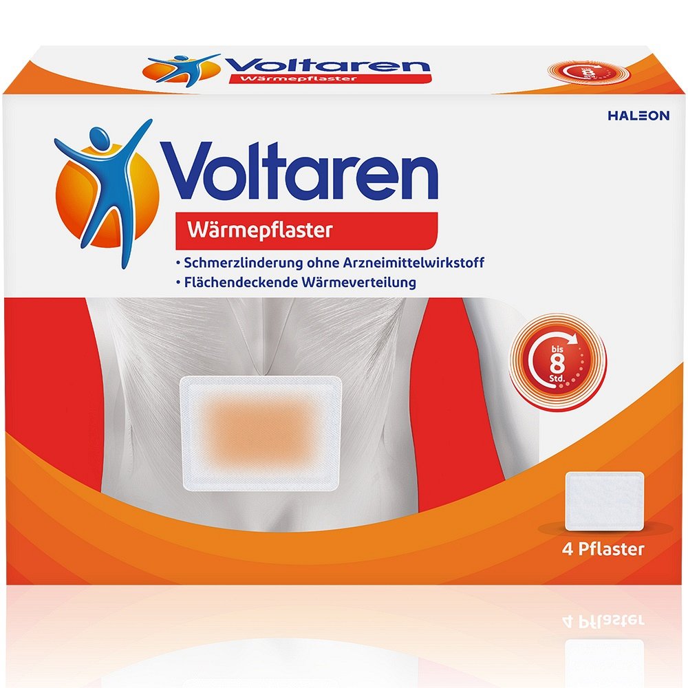 Voltaren Wärmepflaster für langanhaltende Schmerzlinderung