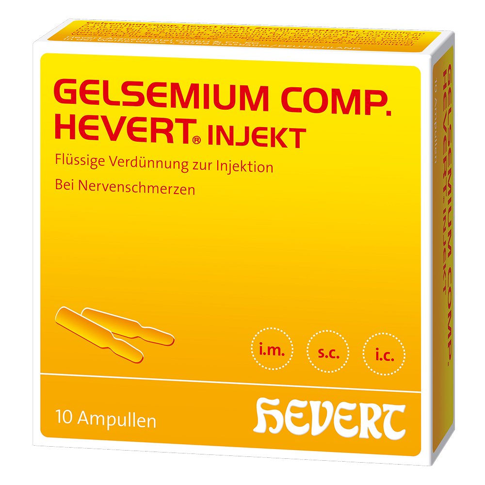 GELSEMIUM COMP.Hevert injekt Ampullen - 10X2ml
