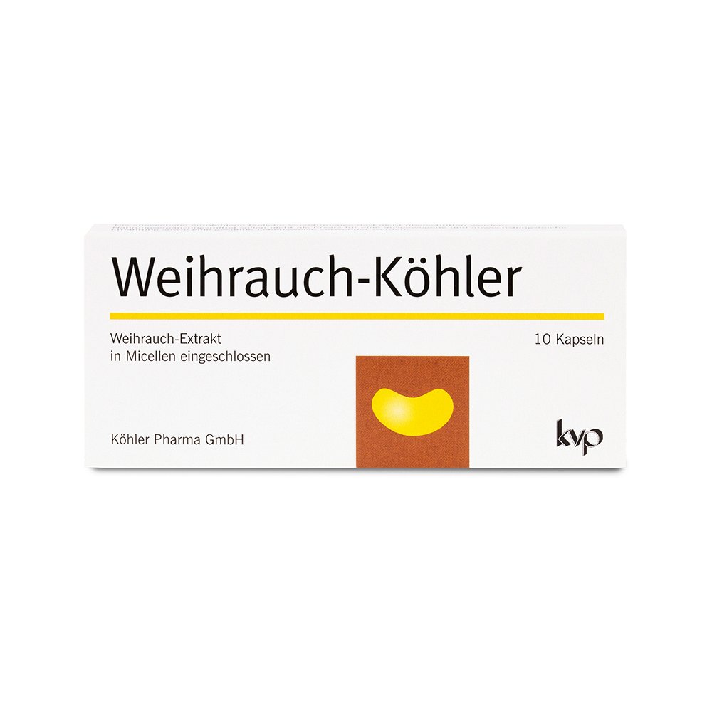 WEIHRAUCH-KÖHLER Kapseln - 10Stk - Für Senioren