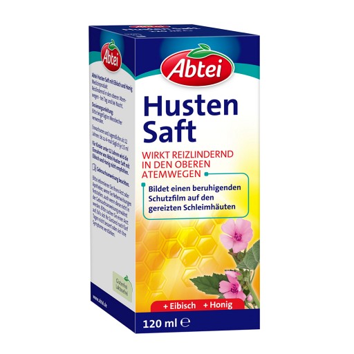 ABTEI Husten Saft Eibisch Honig - 120ml - Abtei®