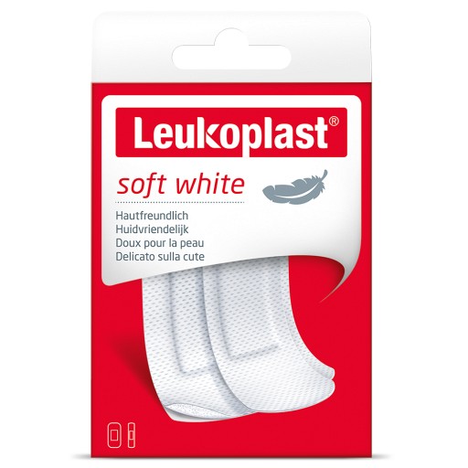 basketbal vermogen professioneel LEUKOPLAST soft white Str.19x72mm 12St/38x72mm 8St (20 Stk) -  medikamente-per-klick.de