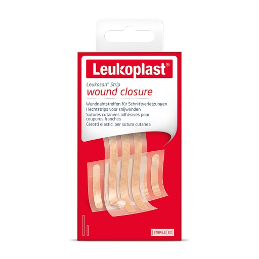 LEUKOPLAST Leukosan Strip steril 6x38 mm/6x75 mm - 9Stk