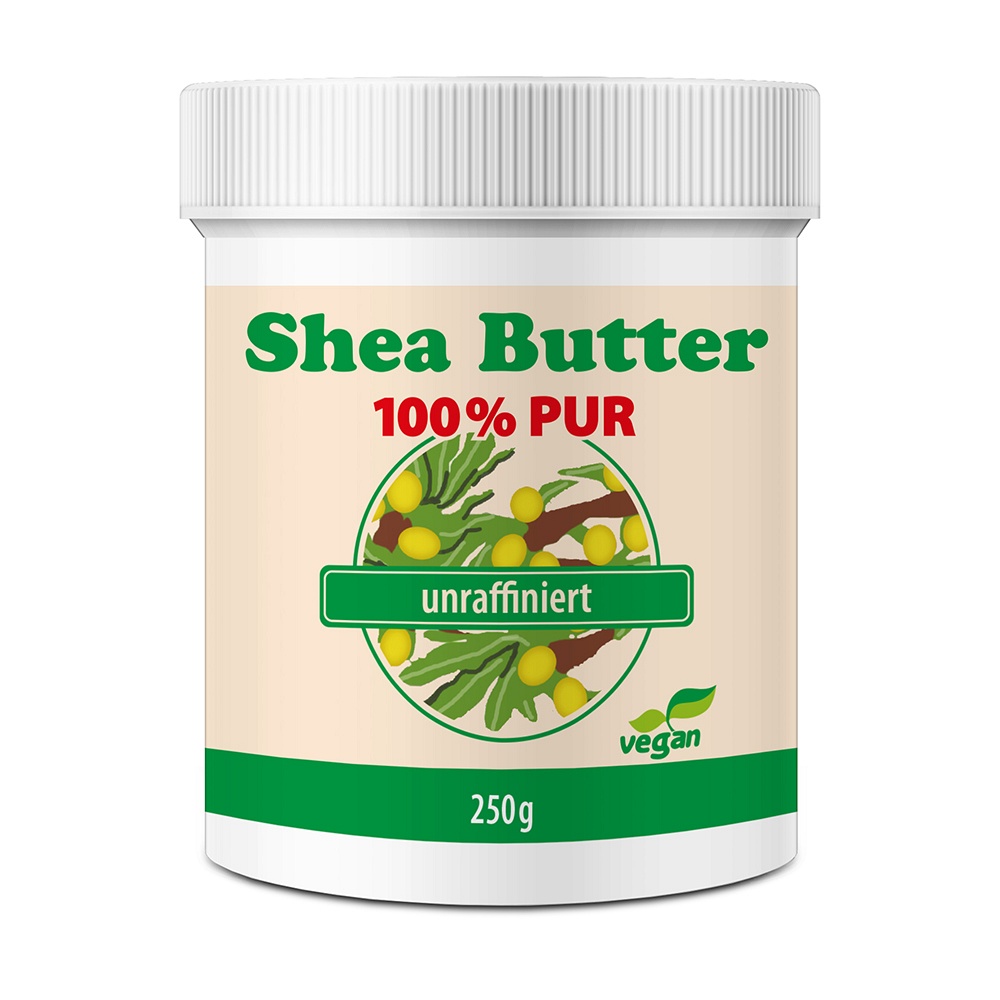 SHEABUTTER unraffiniert 100% pur - 250g - Hautpflege