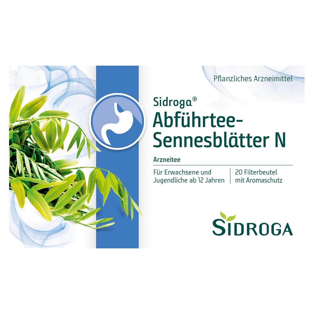 SIDROGA Abführtee-Sennesblätter N Filterbeutel - 20X1.0g - Abführmittel