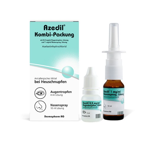 AZEDIL Kombi-Packung 0,5mg/ml AT 1mg/ml Nasenspr. - 1Stk - Augenpräparate