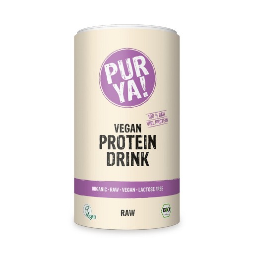 PURYA Protein Drink Bio Raw Pulver - 550g