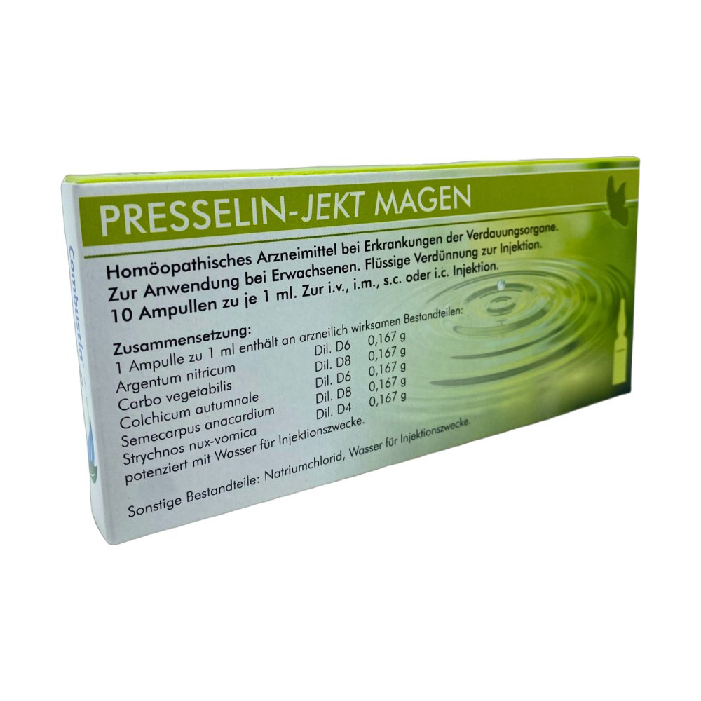 PRESSELIN-Jekt Magen Ampullen - 10X1ml