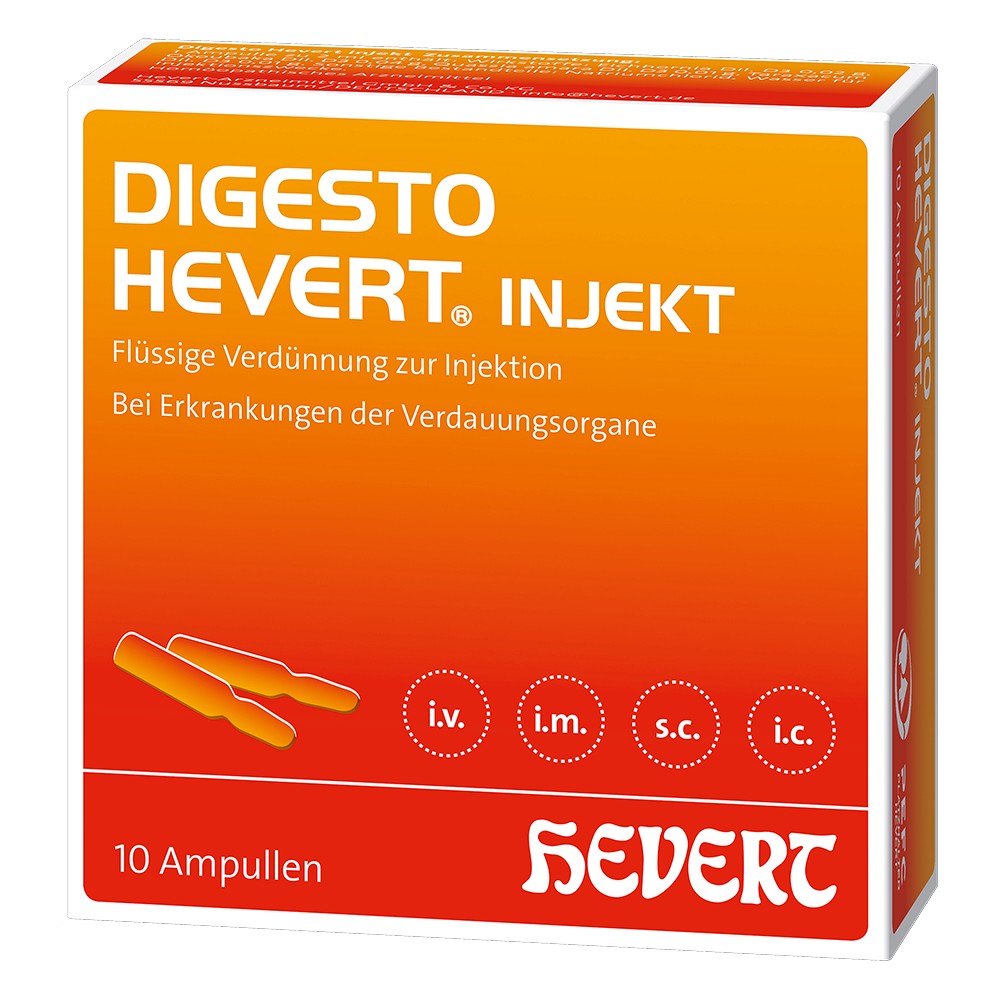 DIGESTO Hevert injekt Ampullen - 10X2ml