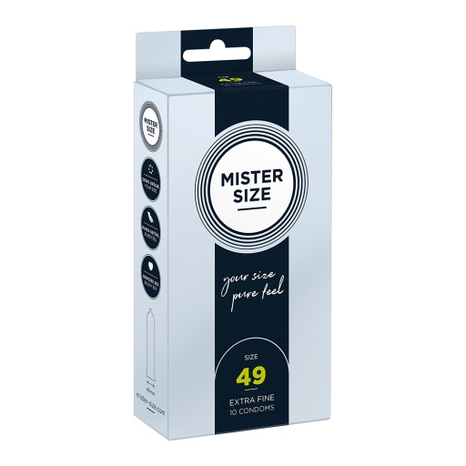 MISTER SIZE 49 Kondome - 10Stk