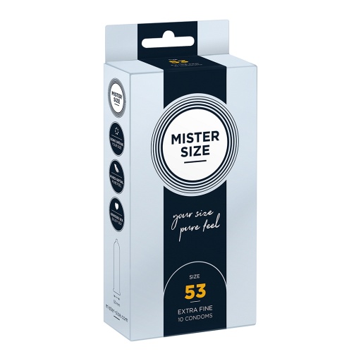 MISTER SIZE 53 Kondome - 10Stk
