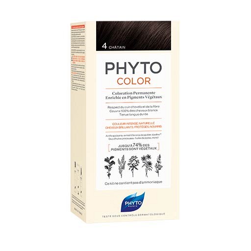 PHYTOCOLOR 4 braun ohne Ammoniak - 1Stk - Coloration