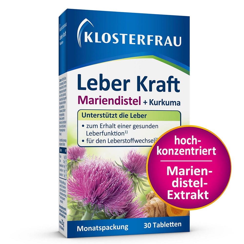 KLOSTERFRAU Leber Kraft Tabletten - 30Stk