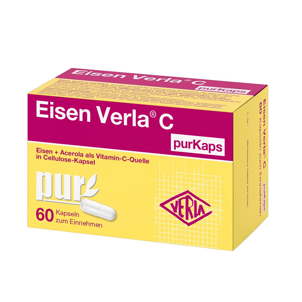 EISEN VERLA C purKaps - 60Stk