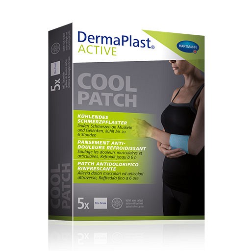 DERMAPLAST Active Cool Patch 10x14 cm - 5Stk